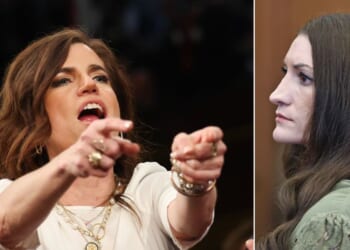 Rep. Nancy Mace, a South Carolina Republican, seen in a 2025 photo, said she'd like to see Lindsay Clancy publicly executed for the murder of Clancy's three young children.