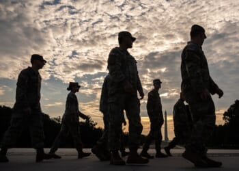 National Guardsman arrested in D.C. after pulling gun on fellow trooper