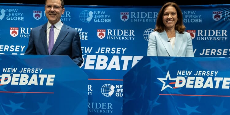 New Jersey Republican Tom Kean Jr. and Democrat Rebecca Bennett clash over war in Iran, tariffs
