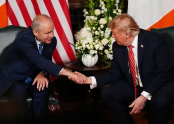 On Irish soil, Trump says unified Ireland would be 'a great feather in everybody's cap'
