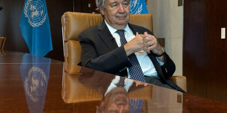 Preparing to leave office, U.N. chief talks of a way forward with world beset by problems