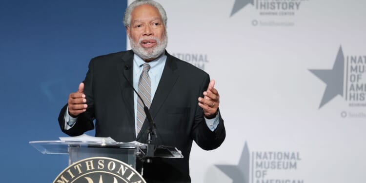 Secretary of the Smithsonian Institution Lonnie Bunch speaks during a February event at the Smithsonian National Museum of American History in Washington, D.C.