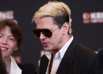 Milo Yiannopoulos attends the world premiere of James O'Keefe's debut film "Line In The Sand" at Regal Edwards Big Newport & RPX on Oct. 8, 2024, in Newport Beach, California.