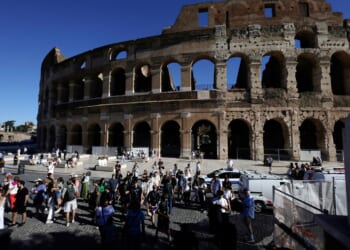 Rome's Colosseum closed for a day following worker's death