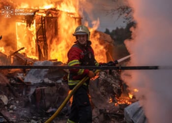 Russian drone strike on a passenger bus in Ukraine kills 5 people and wounds at least 7 others