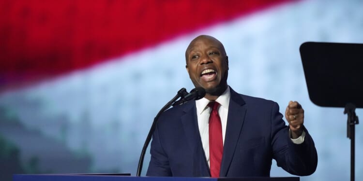 Sen. Tim Scott's convention speech warns of the threat of 'radical,' 'weird' Democrats