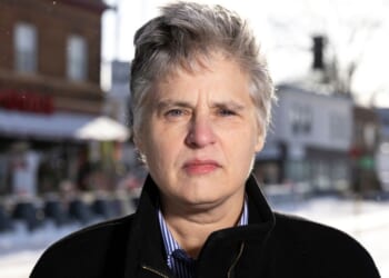 Hennepin County District Attorney Mary Moriarty is seen in a 2022 photo at George Floyd Square in Minneapolis, Minnesota.