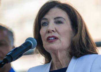 New York's Democrat Gov. Kathy Hochul made a rare move that defied her liberal supporters.