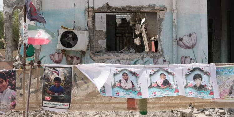The Iranian school struck in the war's earliest attacks is now a memorial for children