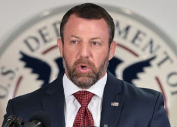 Secretary of Homeland Security Markwayne Mullin told an audience Friday, “Because of our partnership and our friends across the entire world, truly, we stopped something today.”