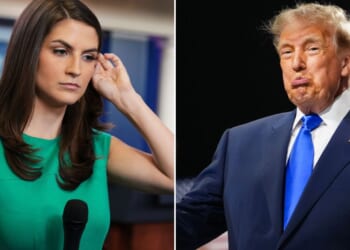 President Donald Trump announced Friday that left-wing media outlets such as CNN and MS Now would be banned from the White House for their deceptive news coverage.