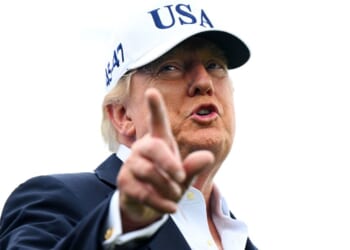 President Donald Trump said he has a "big decision" to make concerning Iran: "Do I want to go in and annihilate them or do I not?"