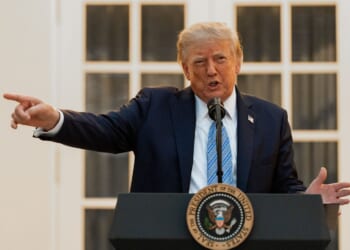 Trump bans CNN, MSNOW, Politico from White House for their 'fake news'