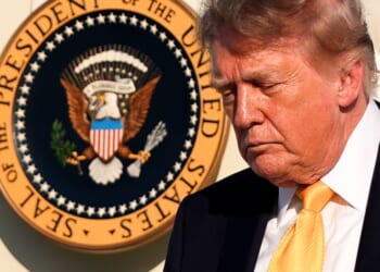 Trump debuts darker hair, prompting internet meltdown
