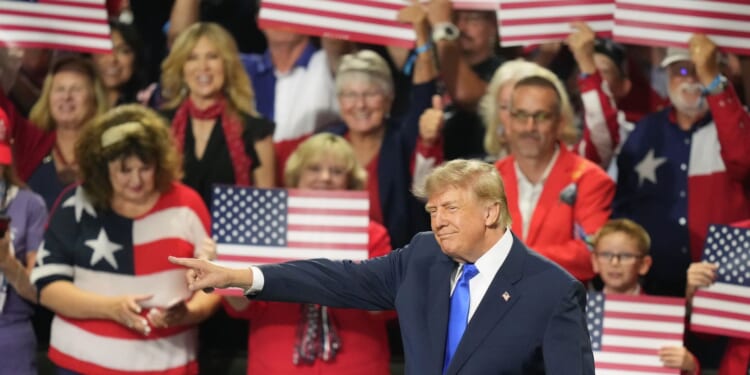 Trump reiterates pledge to campaign for 35 Republicans in swing districts