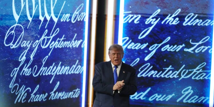Trump warns electing Democrats to Congress in the midterms will set country back a decade