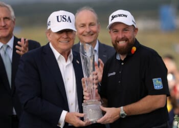 Trump' affection for golfers, love of the game on display in Ireland