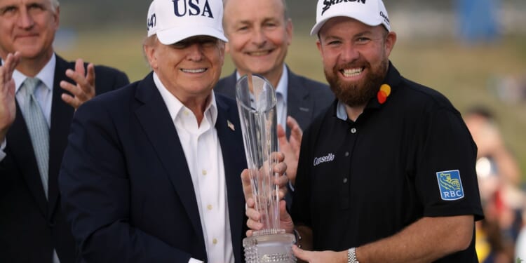 Trump' affection for golfers, love of the game on display in Ireland