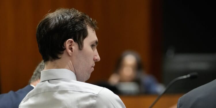 Tyler Robinson, accused in the fatal shooting of Charlie Kirk, appears during a hearing in 4th District Court on June 12, 2026, in Provo, Utah.