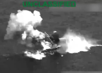 SOUTHCOM sank a vessel belonging to an Ecuadorian drug trafficking group on Sept. 7, 2026, in the eastern Pacific.