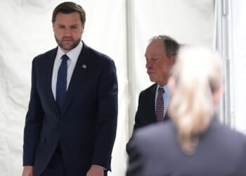 Vance stands at ground zero alongside son of NYC firefighter slain on 9/11