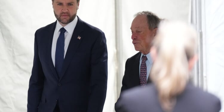 Vance stands at ground zero alongside son of NYC firefighter slain on 9/11