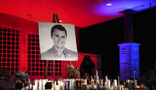 Vandals Damage Charlie Kirk Statue in Arizona With Ghoulish Paint Job – PJ Media
