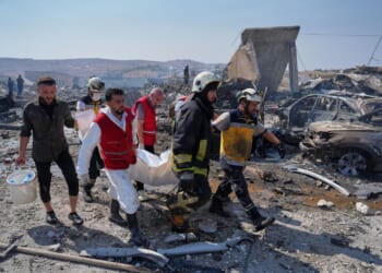 Warehouse explosion in northwestern Syria kills at least 14