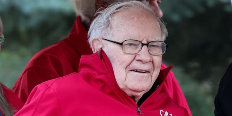 Billionaire Warren Buffett, seen in a 2023 photo, announced Friday that he is stepping down as chairman of Berkshire Hathaway.