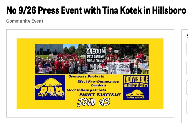 Anti-DeSantis event