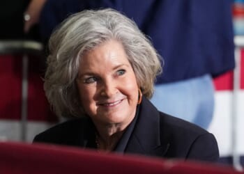 White House Chief of Staff Susie Wiles attends a March 11 event with President Donald Trump in Hebron, Kentucky.