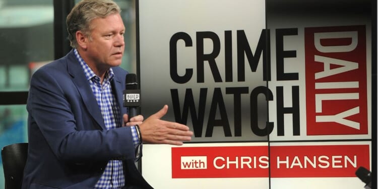 Chris Hansen, seen in a 2017 photo, said, "There’s nothing remotely attached to reality" in a new film about his career. "They’ve turned it into a drama of media egos trying to create stories for fame.”